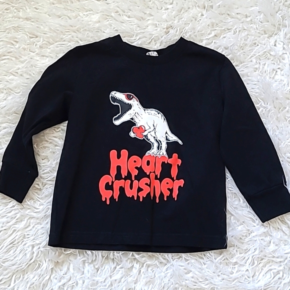 HEART CRUSHER LONGSLEEVE TEE - Picture 1 of 4